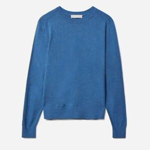 Everlane Organic Cotton Blue Pullover